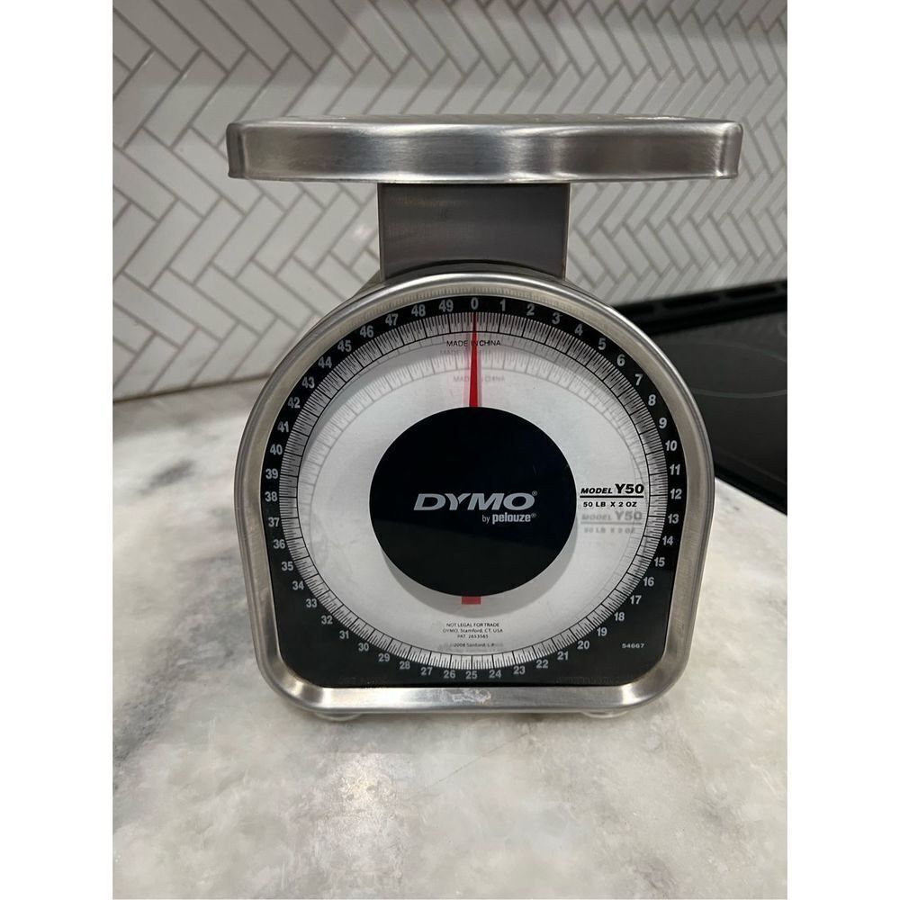 Dymo By Pelouze Y50 Heavy-Duty Mechanical Package Scale 50lb